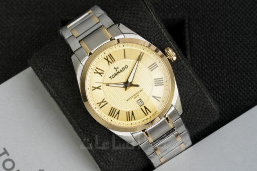 ساعه رجاليه ماركه تورنادو T8007-SBSHG