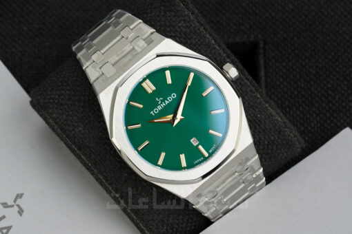 ساعه رجاليه ماركه تورنادو T9009-SBSHG